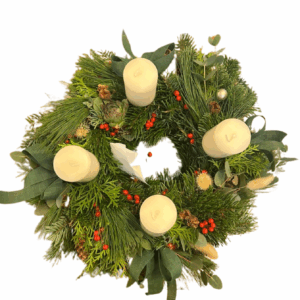 Adventkranz – creme